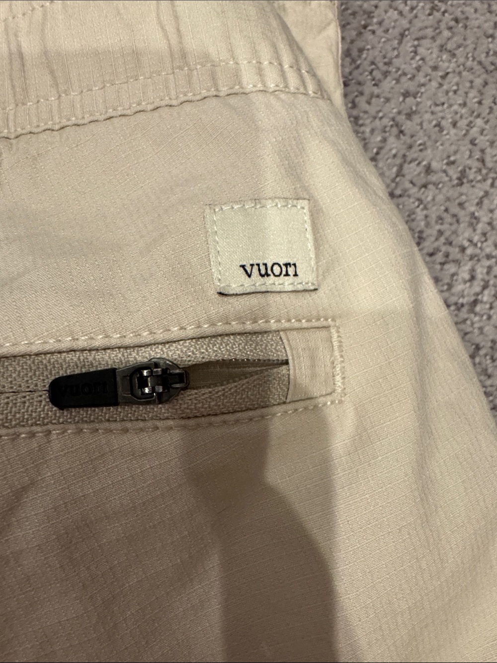 Vuori Lightweight Pants - khaki - like new - Picture 6 of 6